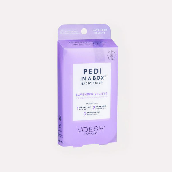 Pedi in a Box Basic. Lavender (3 step)